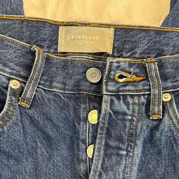Everlane blue 90s cheeky jean straight - size 23" tall - Picture 2 of 7